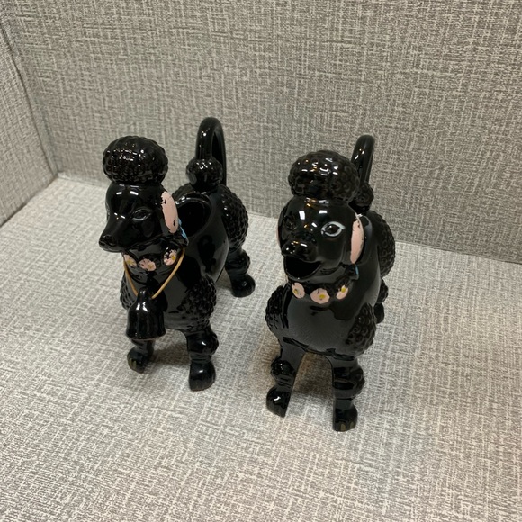 Vintage Other - Vintage Red Ware Poodles Creamer & Sugar Set